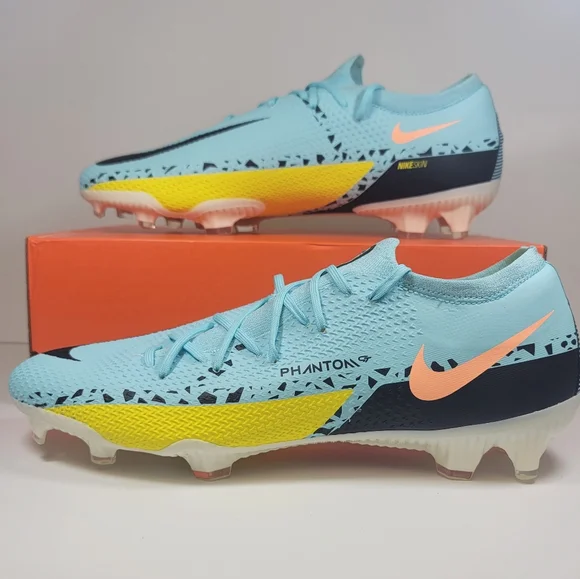 Men\'s Size 13 - Nike Phantom GT2 Pro FG Soccer Cleats Glacier Ice DA4432-407 Men main image 3